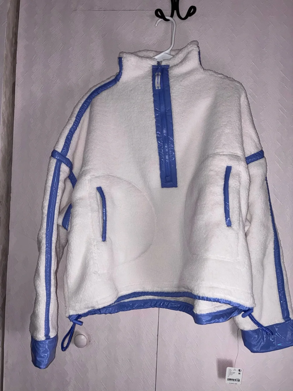 Free People Mountain High Shine 1/2 Zip